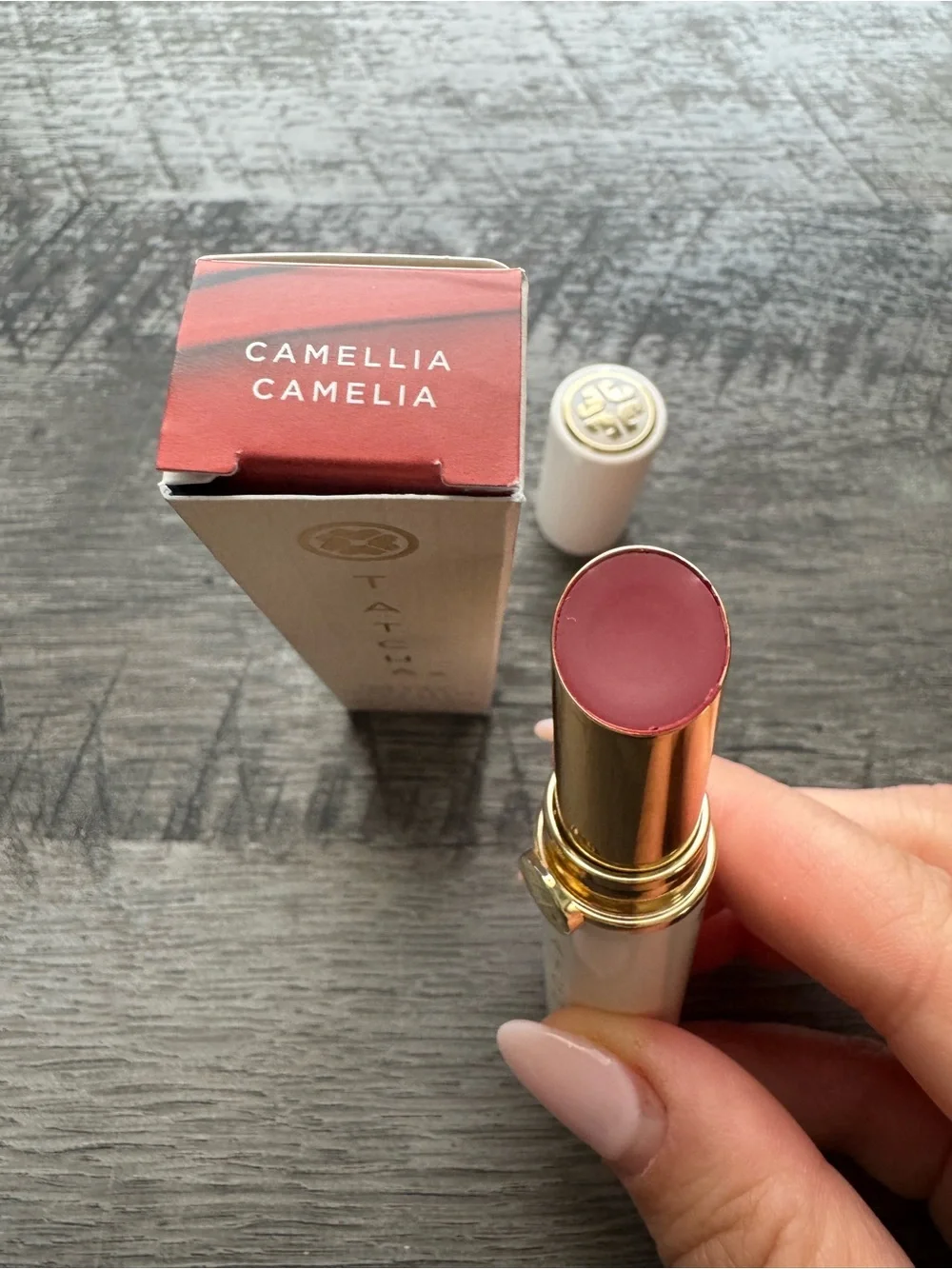 Tatcha The Kissu Lip Tint - Camellia NIB